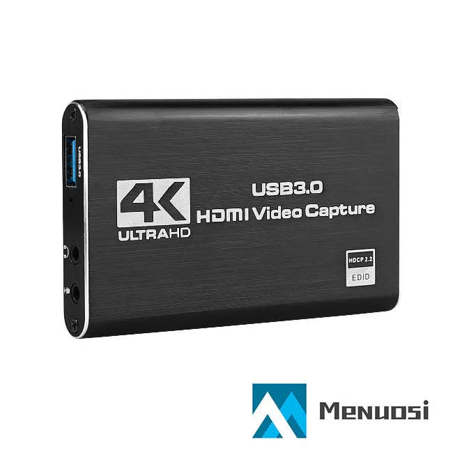 Карта видеозахвата 4K 1080P HD MI к USB 3 0 для корпуса потокового