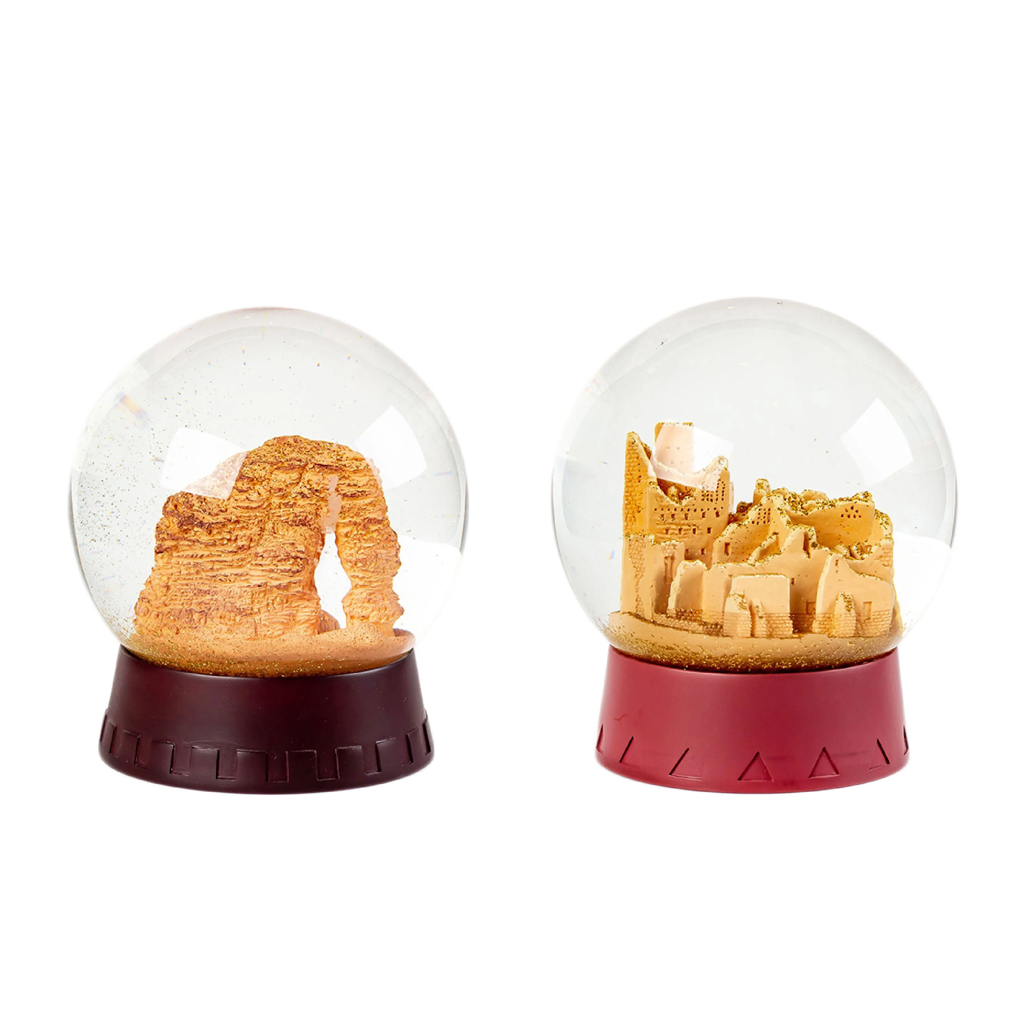 Saudi Arabia Snowball Decoration Scenery desert souvenirs Snow globe collection halloween decor