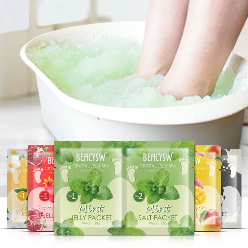 Manicure Pedicure Supplies Crystal Jelly Spa Pedicure Gel Foot Soak For Retains Water Temperature To Relieve Sore Muscles
