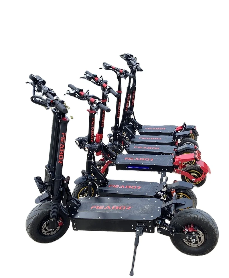 2021 6000W Foldable Dual Motor two wheel Electric Scooter Adults 85km/h fast e scooter
