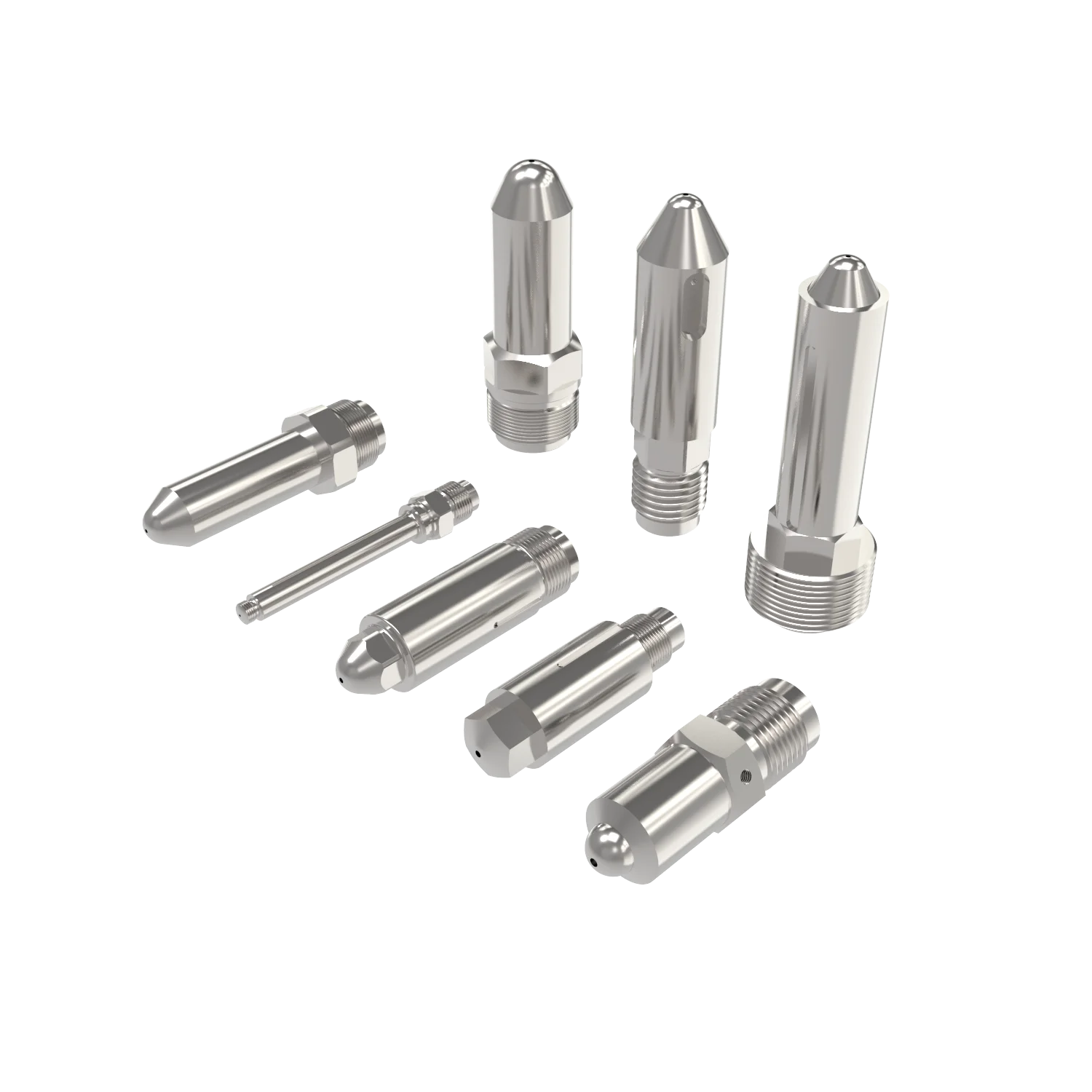 
HAITAI NHTX2200 Bimetallic Plasticizing Screw with Nozzle for Injection Machine 