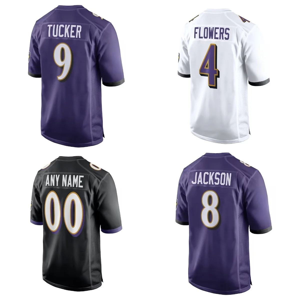 Новая 2024 Американская Футбольная майка Kyle Hamilton 22 Derrick Henry 52 R. Футбольные майки Lewis 8 Lamar Jackson
