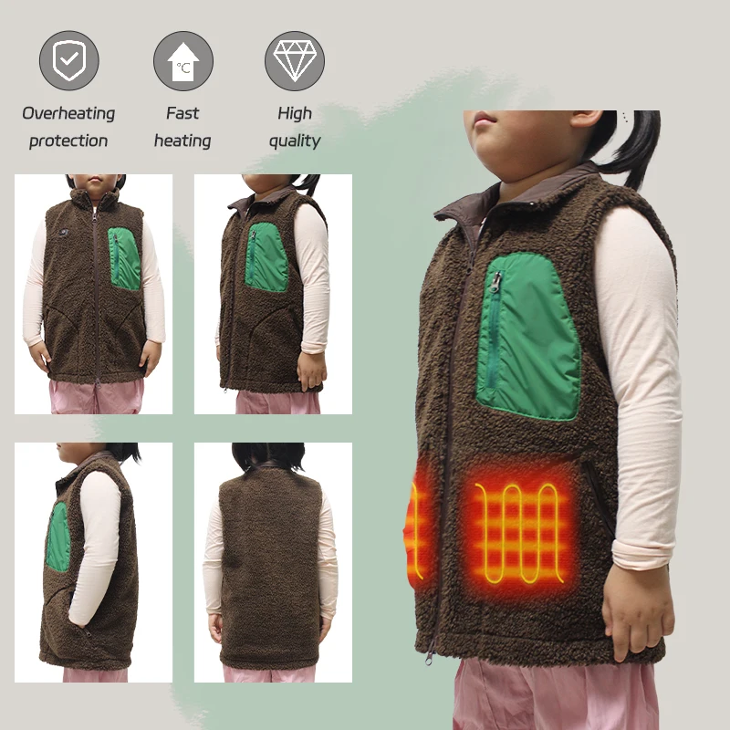 Womens Heated Vest Jackets Electric Down Work Mens Battery Manufacturer 2024 9 Area Hoodie Kids Heating Vest