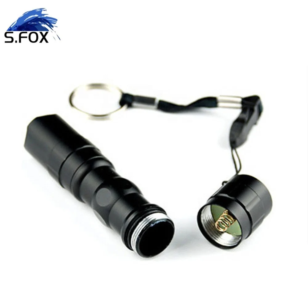 Multi-function Mini Portable EDC Waterproof Aluminum 3W Promotional Gift LED Flashlight