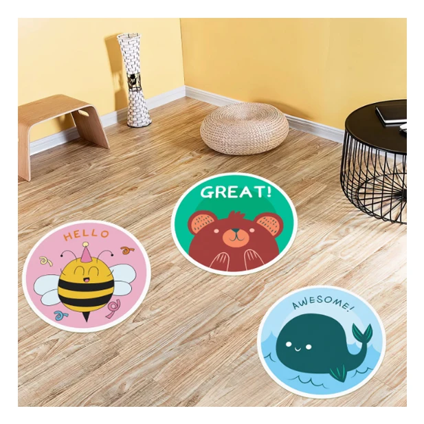 Custom Art  PVC Self-Adhesive Removable Waterproof Floor Ceramic Tile Sticker Wall Mural Decal Flowing Waterfall Wall Mural