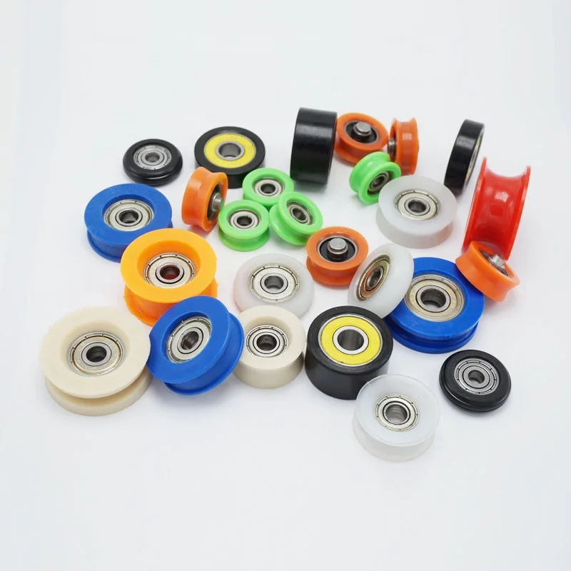 mini pulley wheels for sliding doors wardrobe with 627 n1z ball bearing