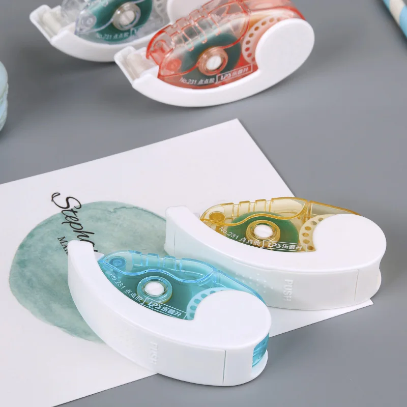 Stationery Kids Dot Glue Tape Runner 8m For DIY Handmade Tool Glue Tape Roller