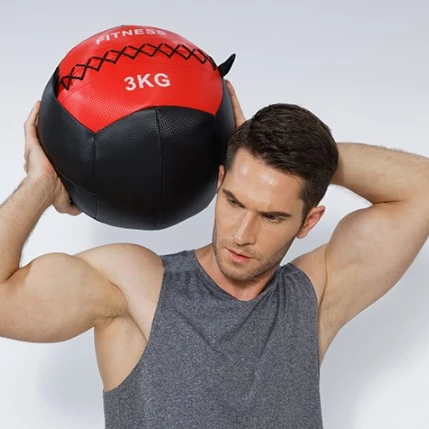 Ready to ship gym exercise power training power bag Wall ball weight ball