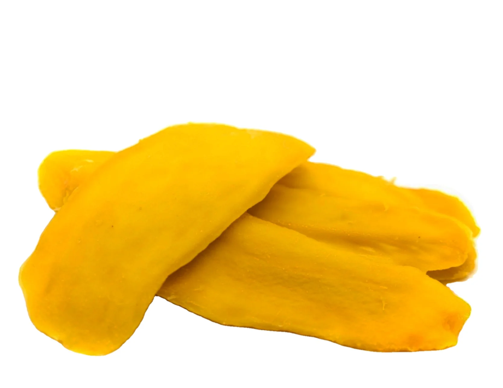 Soft dried mango with natural flavor and color Thailand mango snacks fruit