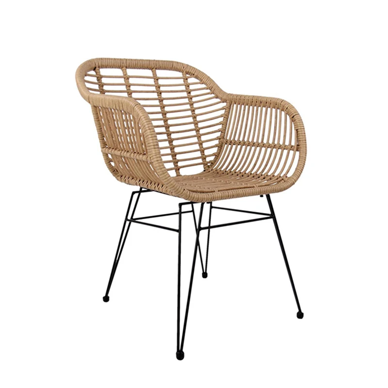2022 patio wicker modern bench metal garden outdoor furniture cast aluminum dining rope rattan patio chairs with stand