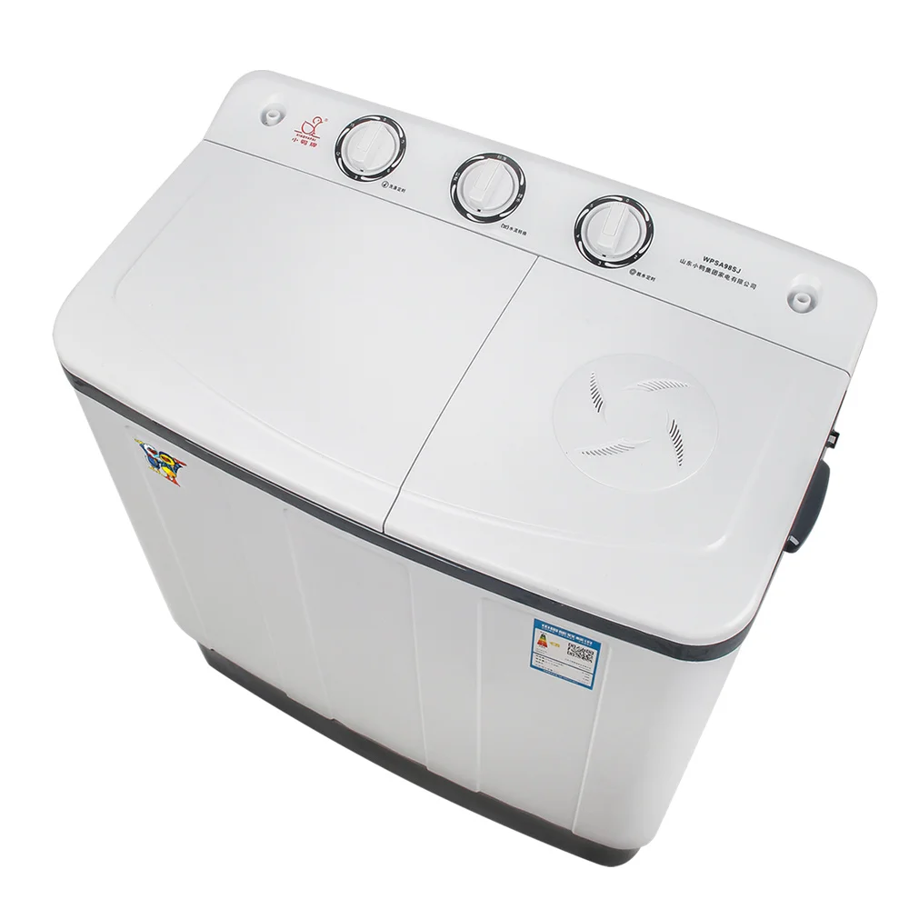 22lbs Cheap Plastic Washing Machine Semi-auto twin tub washer and dryer
