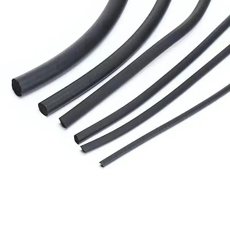 Solid NITRILE RUBBER STRIP with 60-65 SHORE A HARDNESS