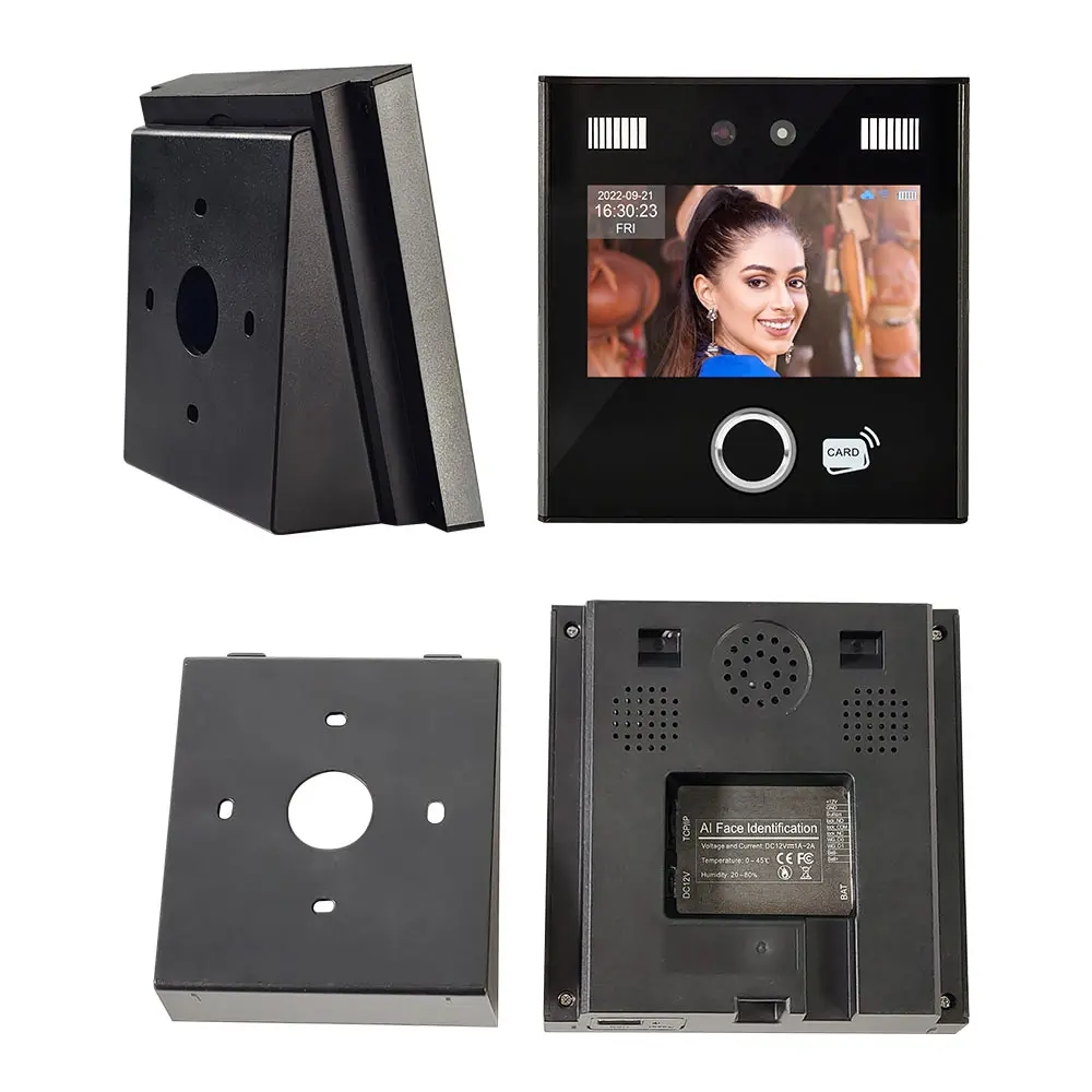 WIFI Cloud Dynamic Face Recognition Fingerprint Time Attendance Recorder with Backup Battery