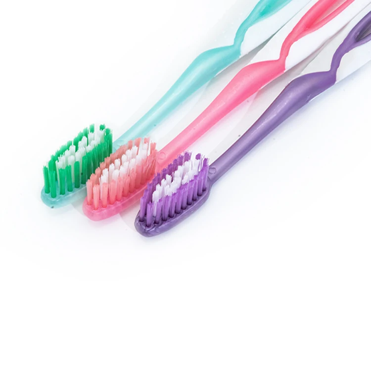 Colorful Soft Nylon 610 Bristle Toothbrush New Plastic Toothbrush For Adult Private Label Customized