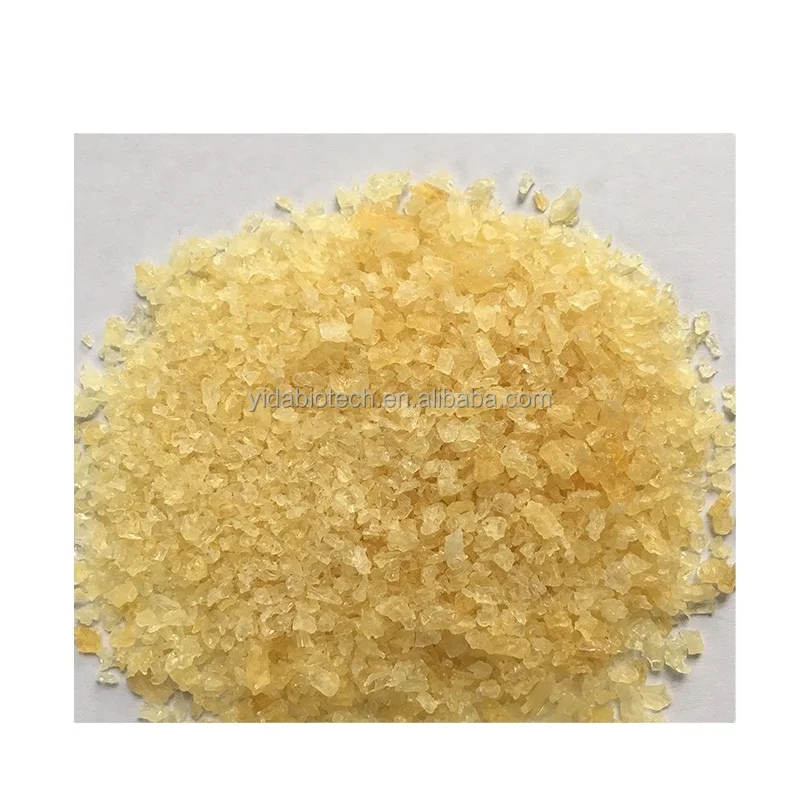 Gelatin CAS 9000-70-8 C6H12O6 EINECS 232-554-6 Yellowish transparent Flakes or powder Food Additives Emulsifier Thickener
