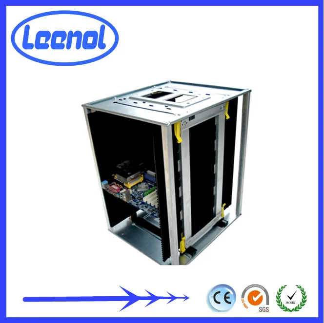  LN-C807 SMT антистатический регулируемый высокой температуры для выставки товаров кассеты металлическим стеллажом держатель печатной