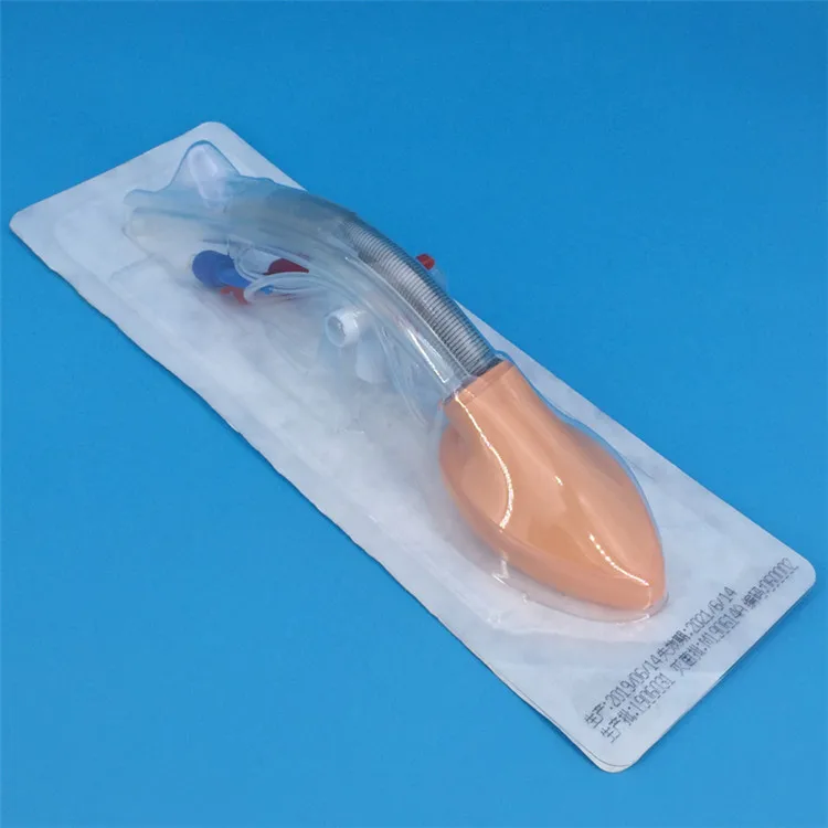 
Medical Disposable Silicone Double Lumen Laryngeal Mask Airway Size 3 For Surgery 
