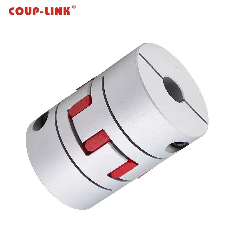 Jaw Positive-Contact Shaft Coupling Flexible Rubber Star Shaft Coupling Plum Blossom Coupling