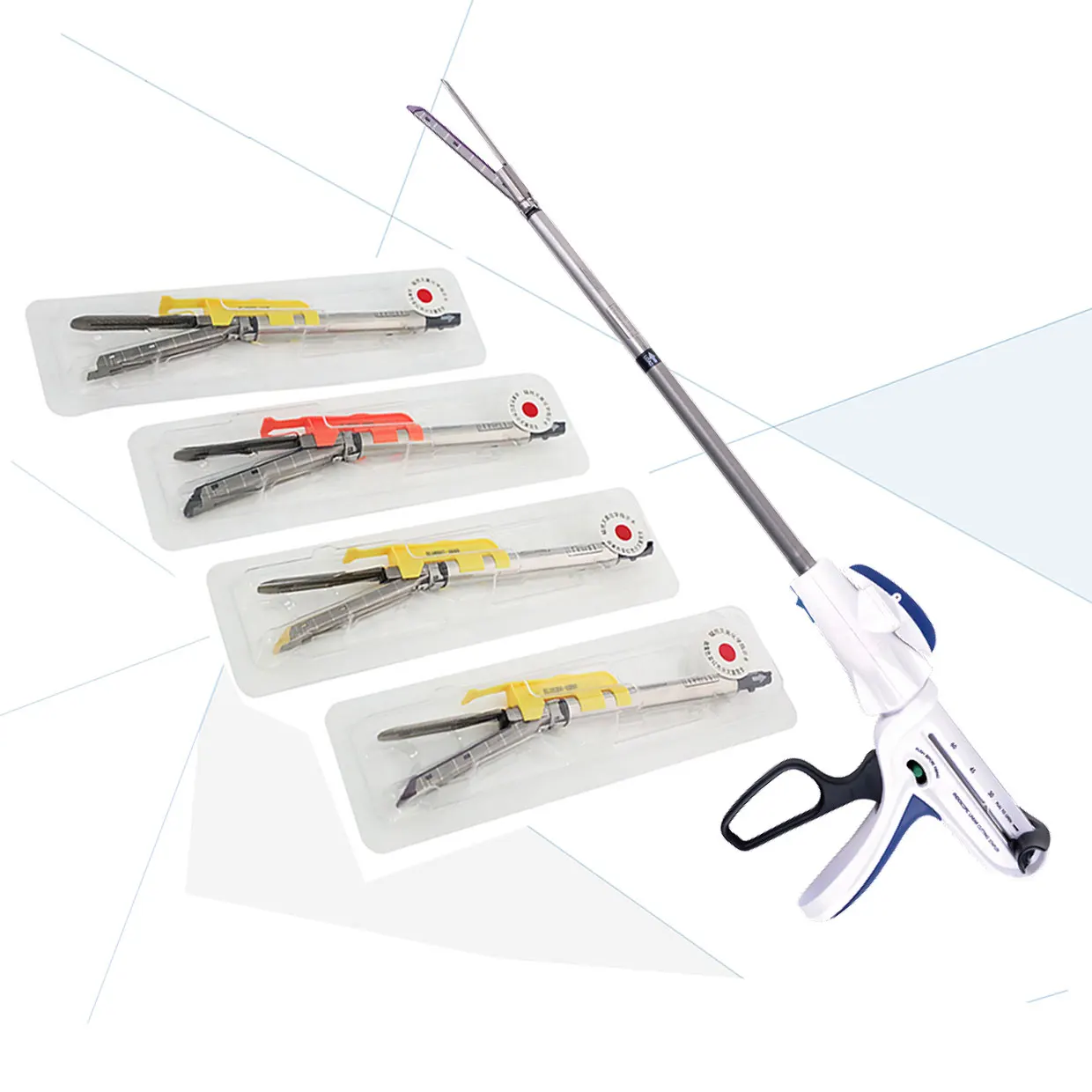 Одноразовый эндоскопический линейный резак, степлер, перегрузка