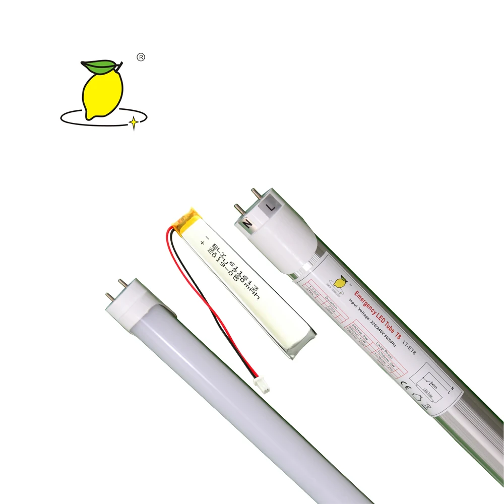 
t8 emergency led tube/ 9-18w battery backup t8 led emergency tube lights/emergency t8 tube with battery duration 1-3 hours 