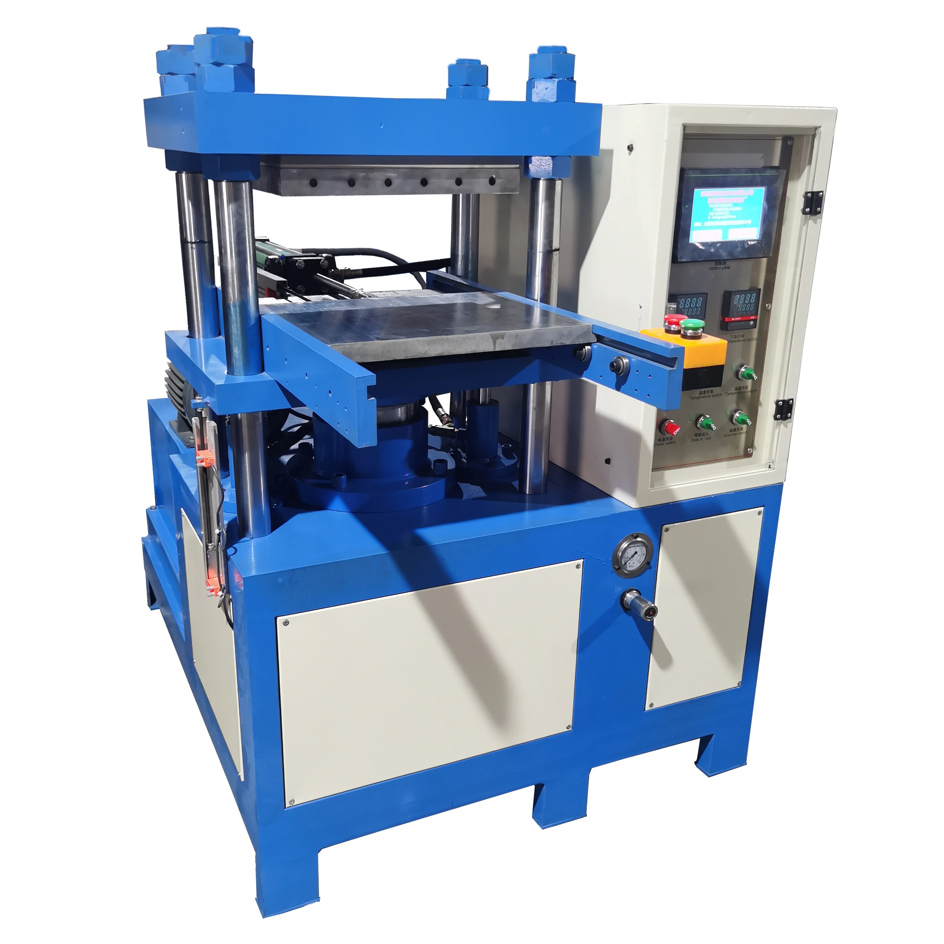 50T vulcanizing machine Silicone label machine Silicone zero wallet machine