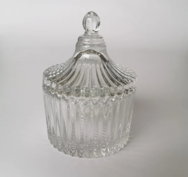 DIY handmade candle jars material glass candlestick incense candle cup jar glass small big yurt