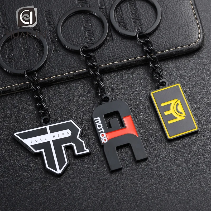 customize similar design gold plated metal hard enamel jesus cross keychain