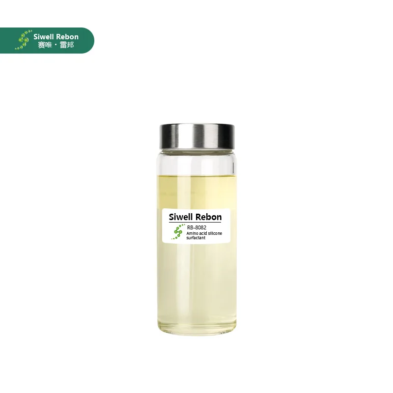 RB-8082 Siwell Rebon Amino acid silicone surfactant  Polydimethylsiloxane Highly miscible Applicable to multiple systems