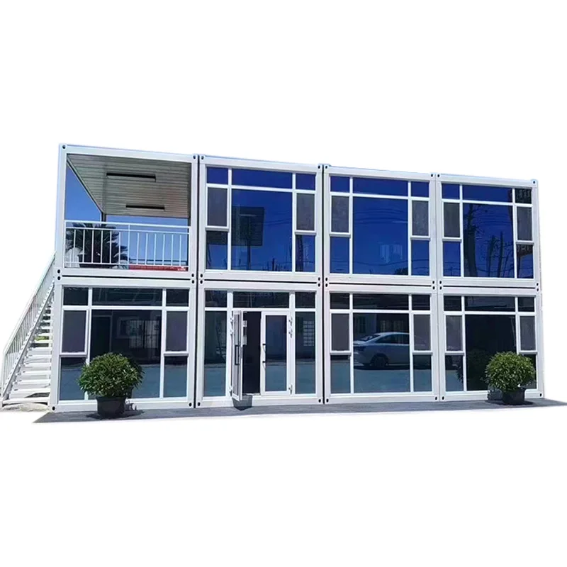 Fast Build Prefab House 20ft Modular Folding Container House Camping Foldable Tiny Container Office Portable Office Container