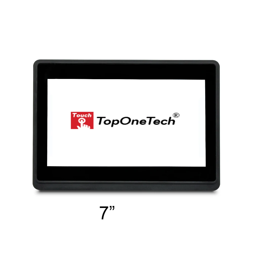Toponetech 7 inch 10.1 inch multi  ir capacitive touch screen frame
