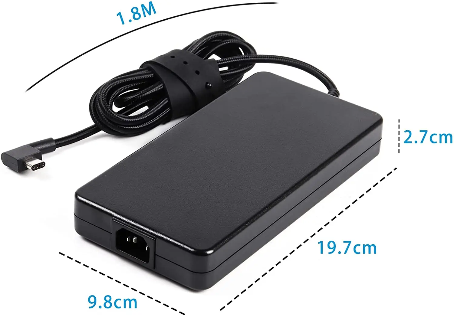 Mackertop 230W Laptop Charger 19.5V 11.8A AC Adapter For MSI Razer Charger Blade Pro 17/ 4K and Razer Blade 15 Model GTX1060