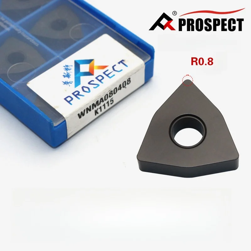 PROSPECT WNMA WNMA080404/WNMA080408/WNMA080412 K1115  cast iron series CNC machine tool for lathe