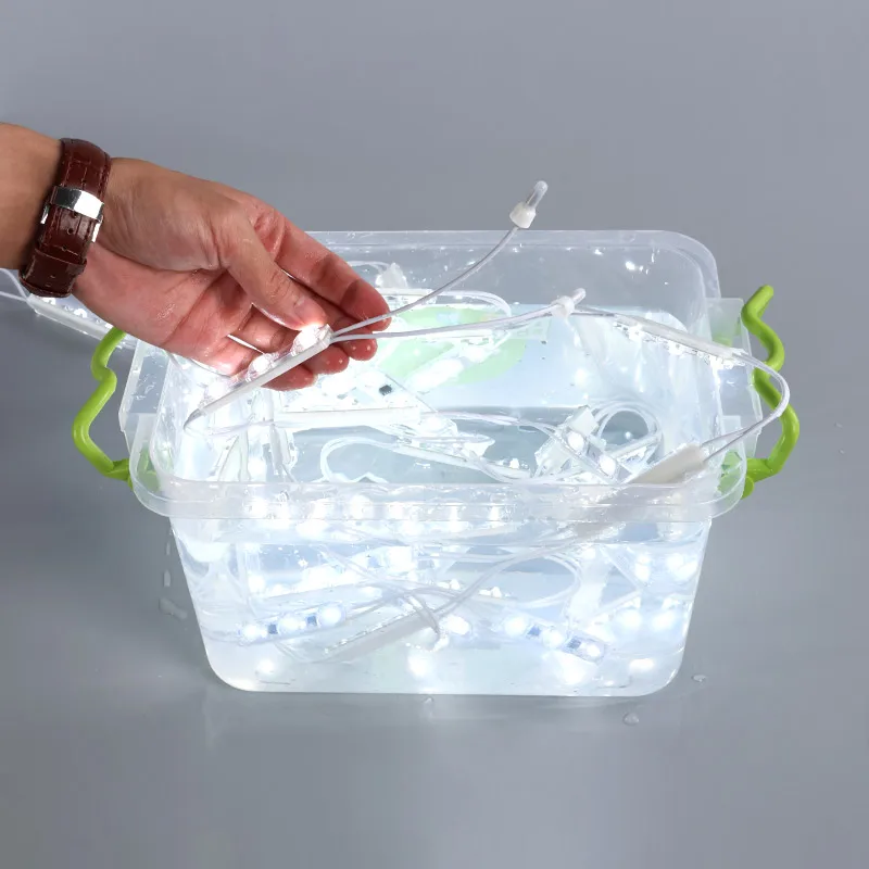 High quality with 3030 AC 220V LED module IP68 waterproof 220V lossless diffuse reflection LED module