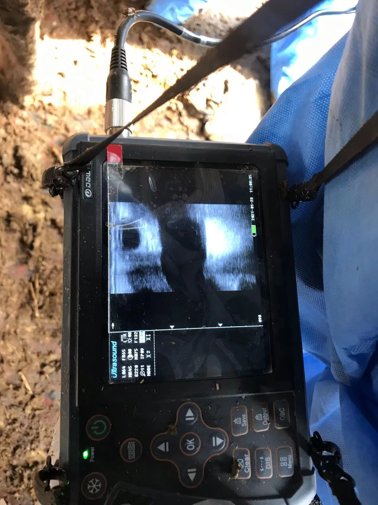 EURPET Hot Sell Portable Handheld LED Ultrasound Therapy Device With HD Video High Intensity Focused Ultrasound