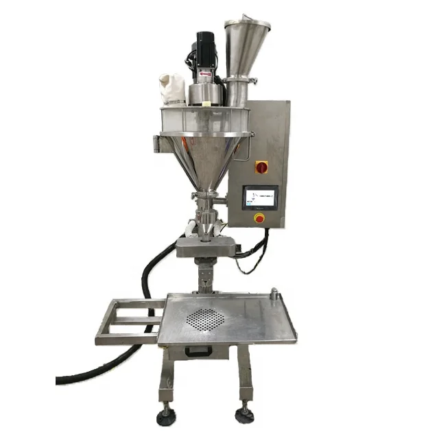 Accurately Measure 50g and 60g Quiet Sticky Mussel Powder Seafood Powder Jar Pouch Filling Machine