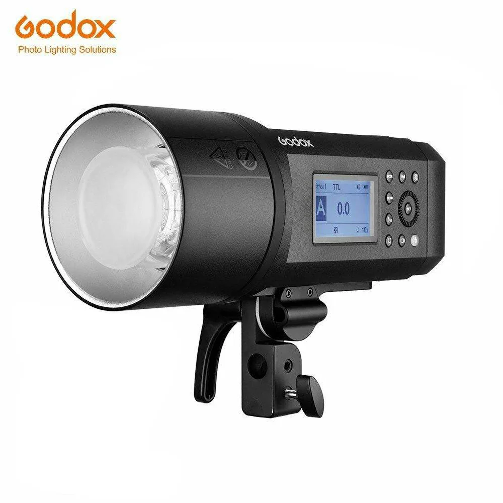 Godox AD600Pro Camera Flash Light Portable Outdoor Flash 1/8000s TTL HSS 38W LED Built-in X System Li-on Battery