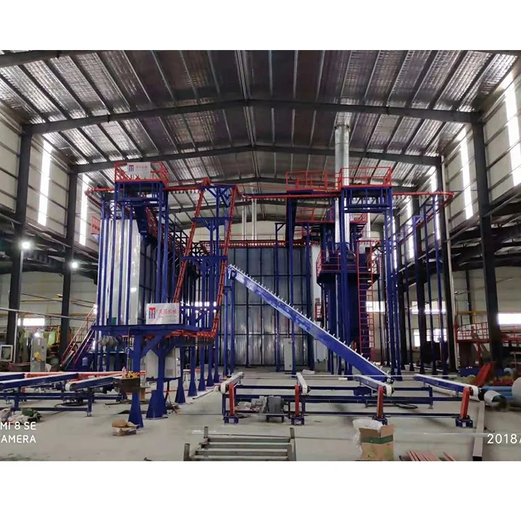 High Quality Vertical Powder Coating Production Line for Aluminum Profile