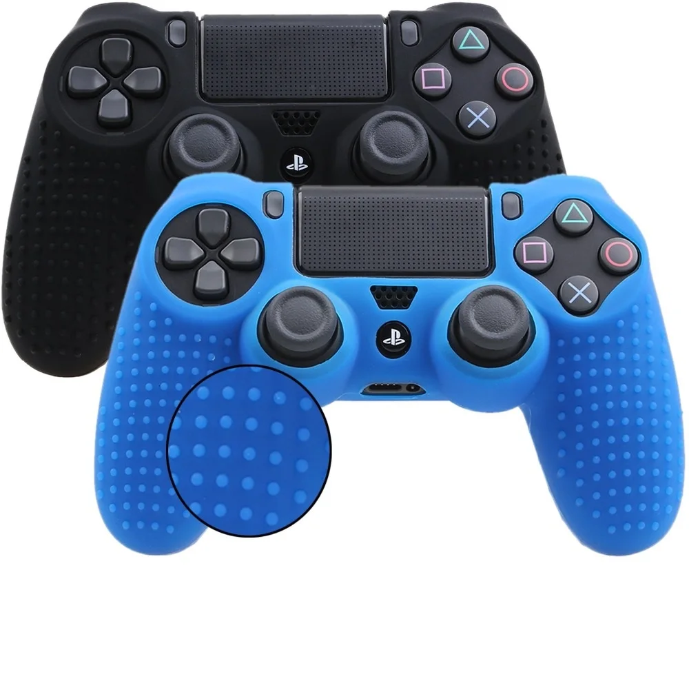 Нескользящий Силиконовый чехол для контроллера Sony Play Station Dualshock 4 PS4 Pro Slim