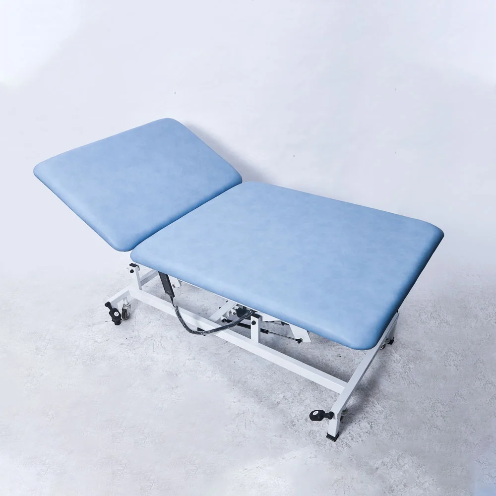 Physical therapy beds rehabilitation equipment 2 section Exercise electric bed elderly care massage bed