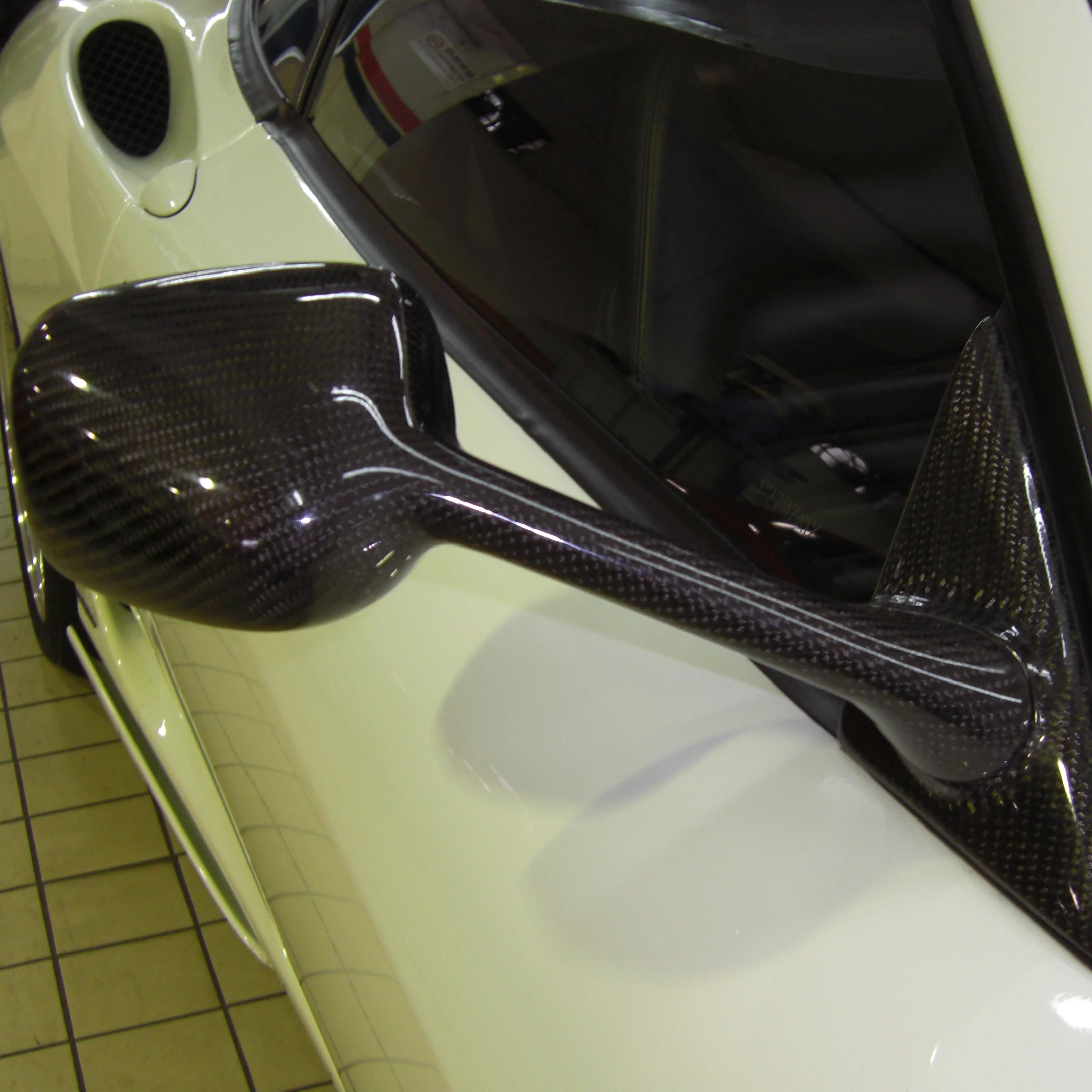 Боковое зеркало из углеродного волокна в стиле G для Ferrari 360