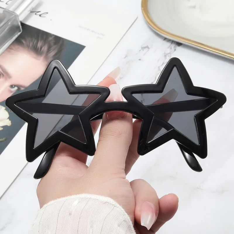 2022 Latest creative funny pentagram sunglasses personality party unisex eyewear