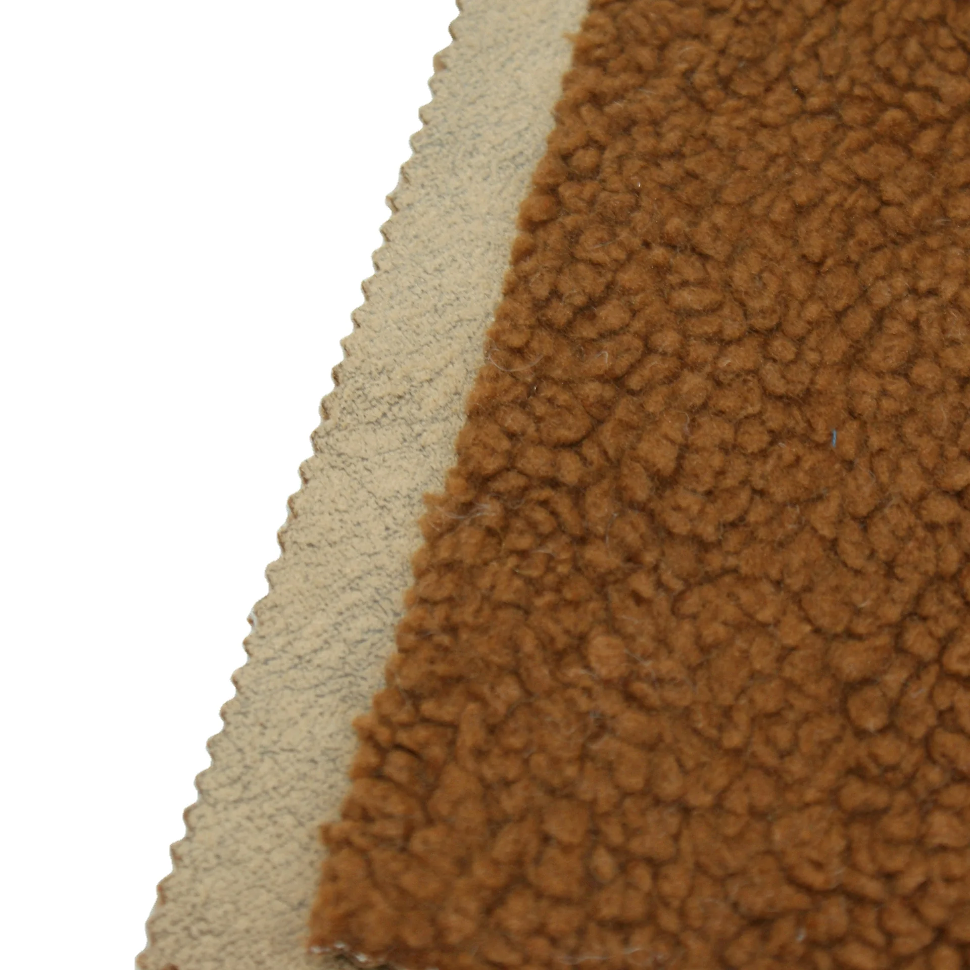 high fashion double face poly berber fleece knit fabric for outdoor wear