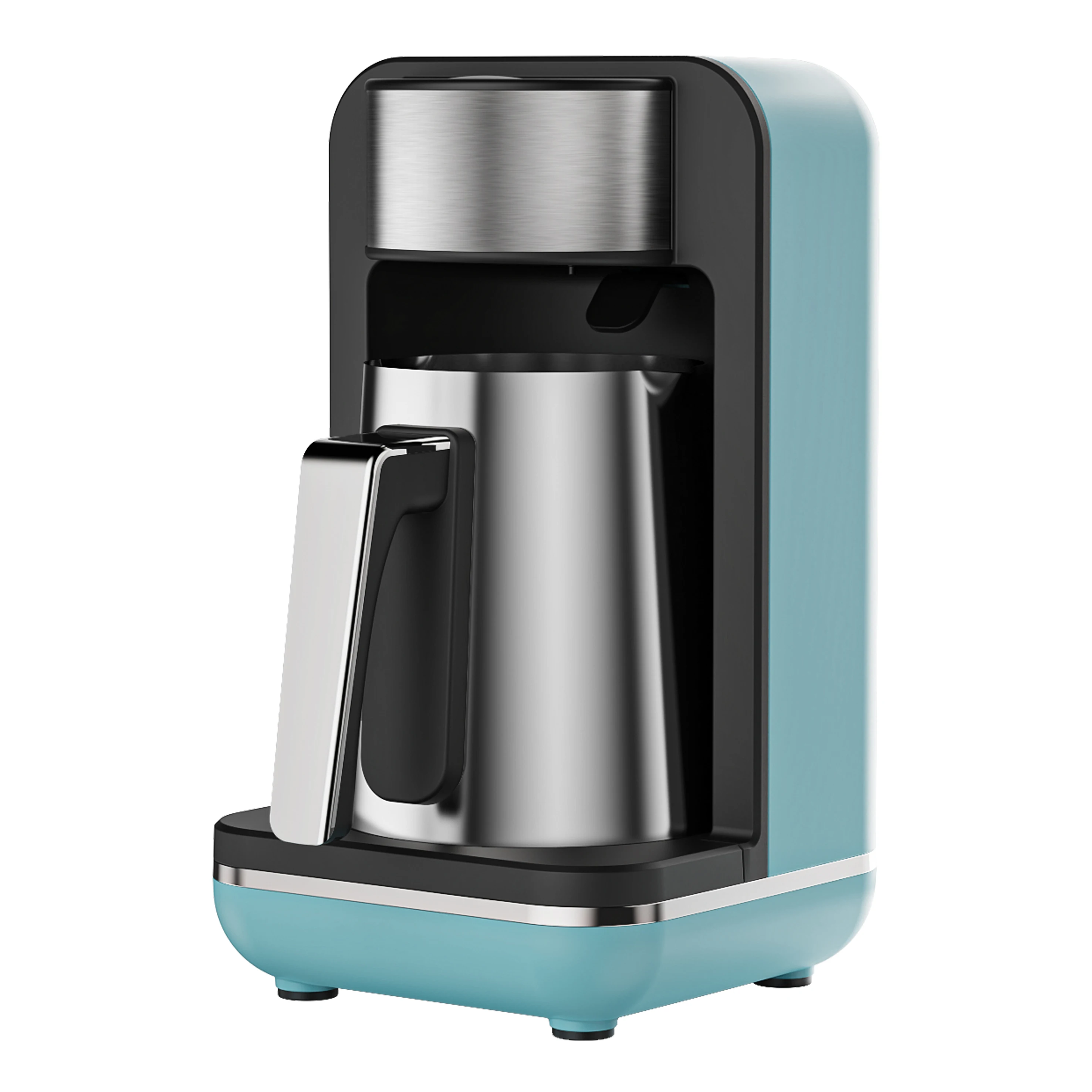 Leazo Customized Single Cup Small Coffee Machine Electric Coffee Maker Portable Turkish Coffee Maker Machine