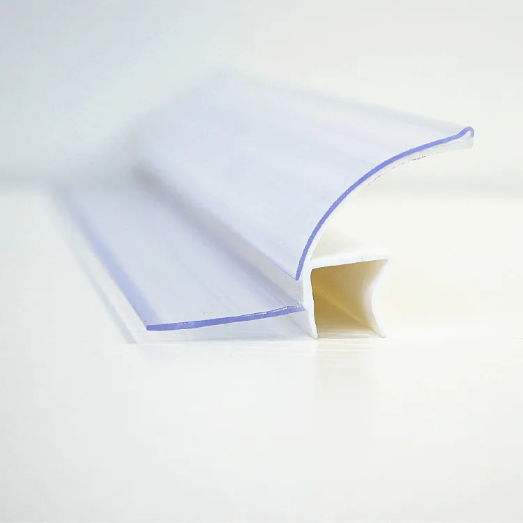 Plastic Data Strip for Single Wire snacks Shelves