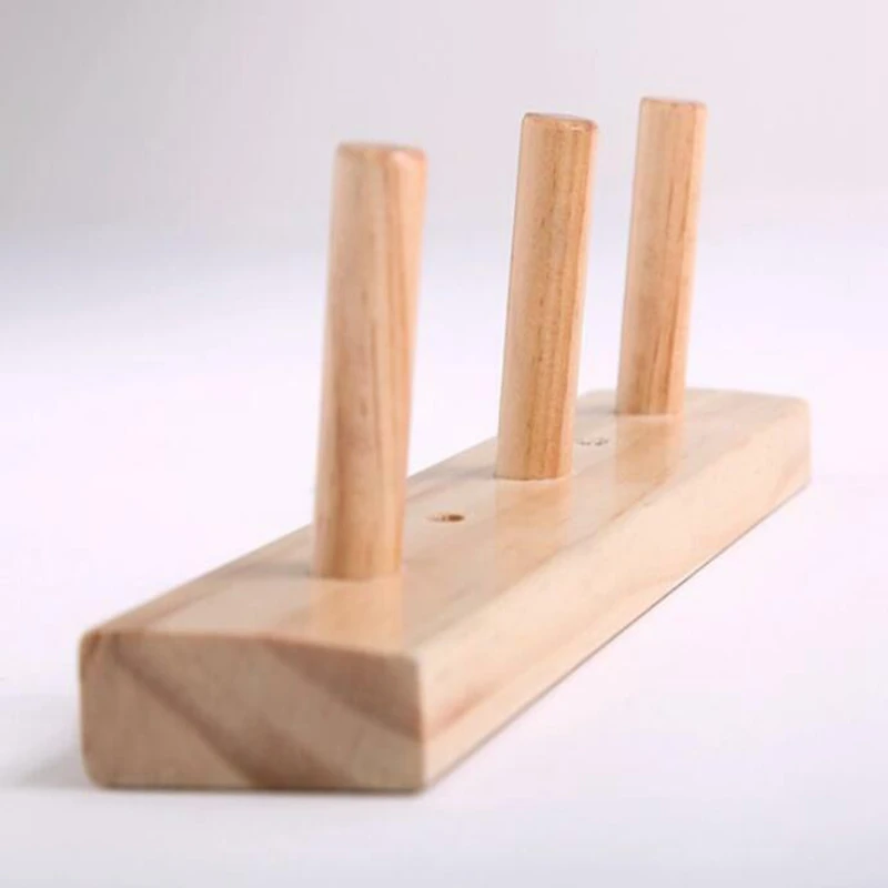 Log Coat Natural Wooden Wall Hanger Hook Hat Clothes Bag Rack Storage Shelf Key Holder Organizer Hook for Hanging Hook