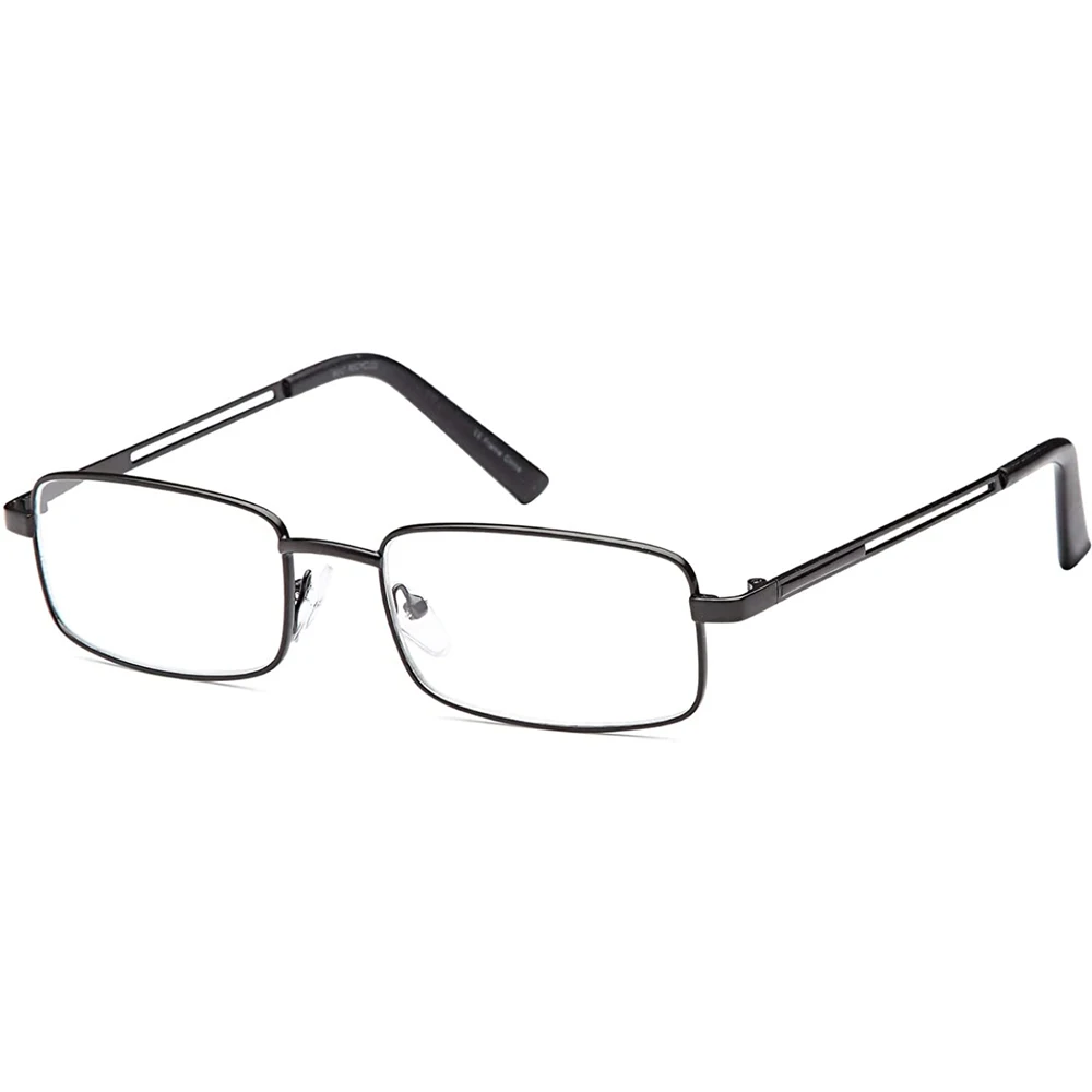Mens Designer Gradient Reading Glasses 3x Stainless