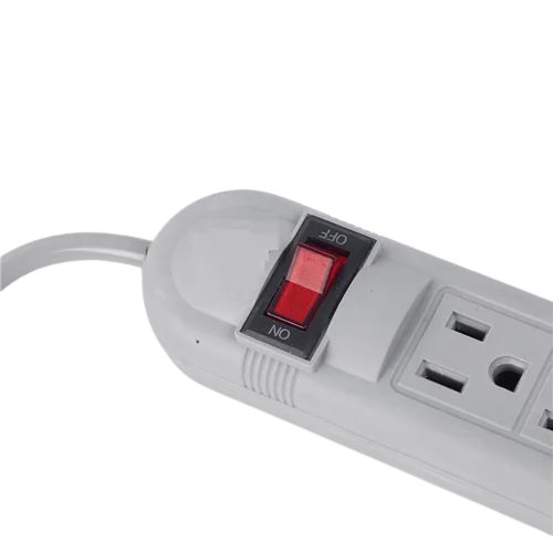 hot sell America Standard 3-pin 6 gang Power Extension Socket with switch