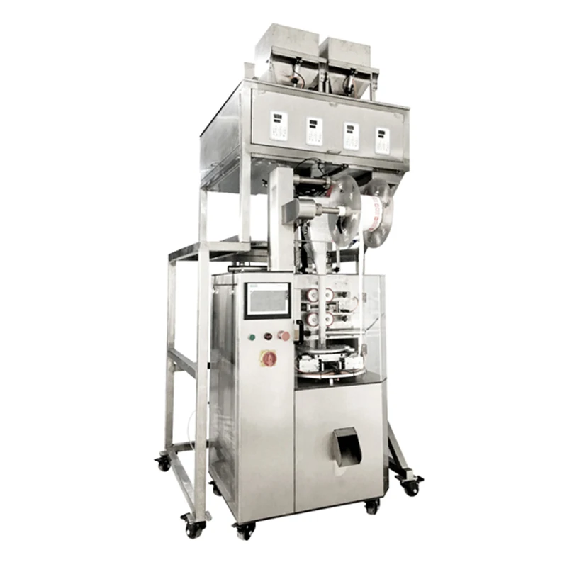 Али Баба товар плоские мешки или Треугольник чай мешок упаковочная машина для кофе