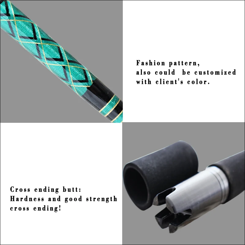 Big game never broken sea fishing rods stand up boat rods