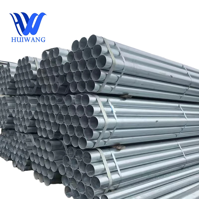 Оцинкованная Стальная Круглая Труба 1,5 дюйма, 2 дюйма, цена за метр, 2-Дюймовая оцинкованная стальная труба